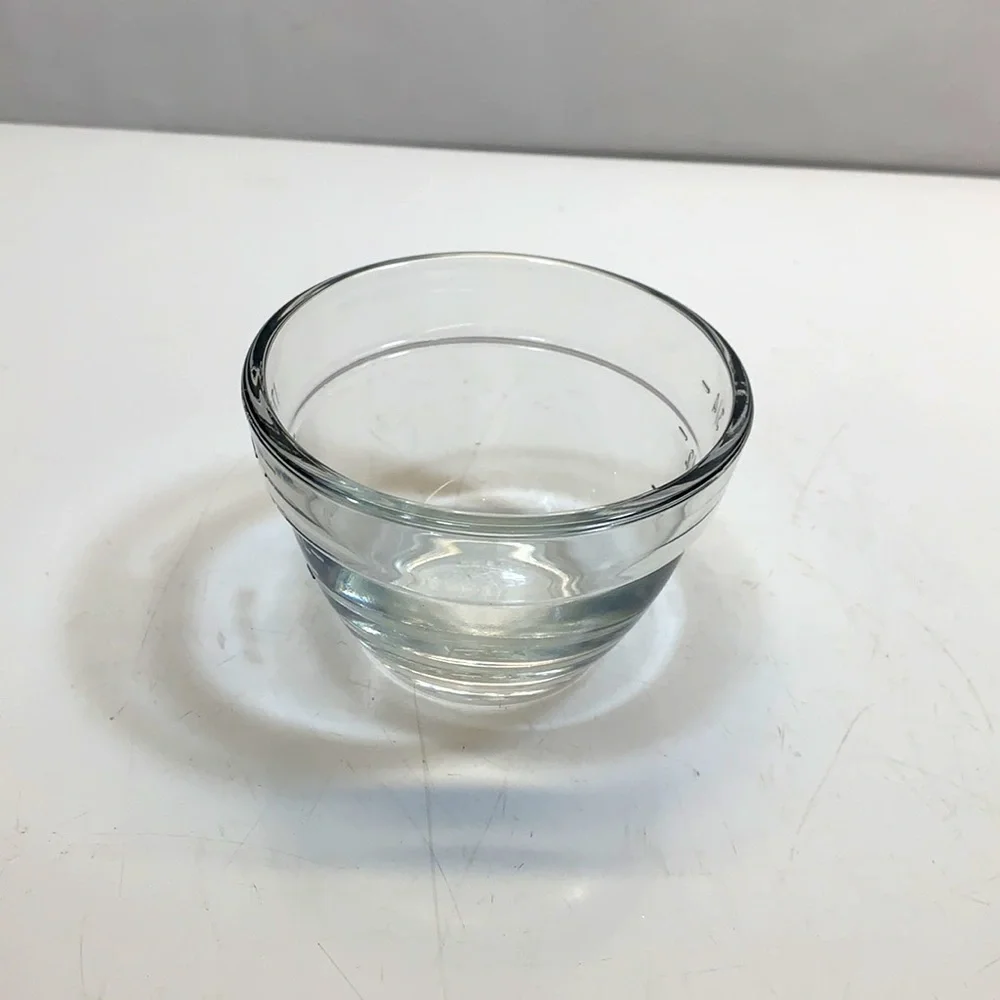 Pampered Chef measuring cup prep bowl tempered glass